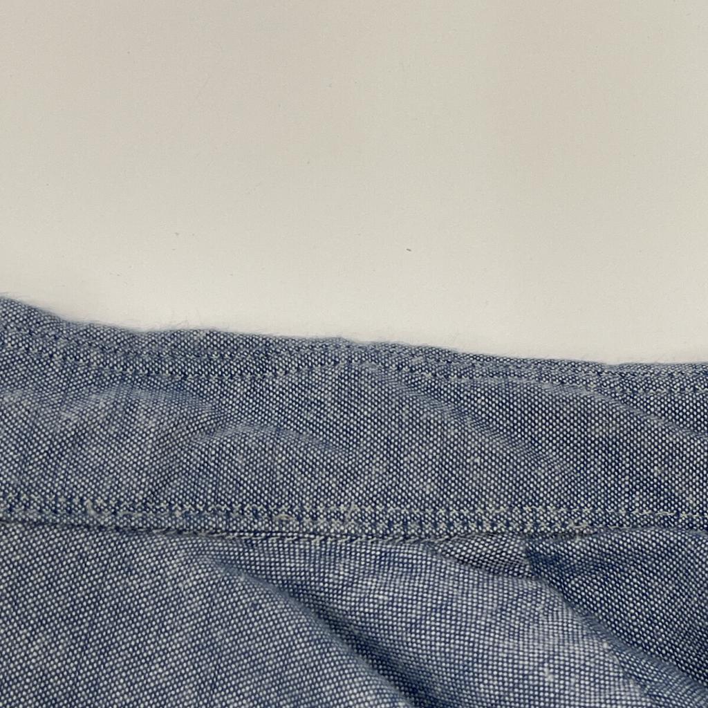 Individualized Shirts Blue Chambray Denim Shirt tops S blueUsed