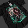 Demon Slayer Shirt Sanemi Shinazugawa T-Shirt Tanjiro KNY Anime Kokushibo Tee
