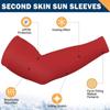Unisex Fingerless Ice Silk Sunscreen Sleeves for Golf, Cycling, and Driving