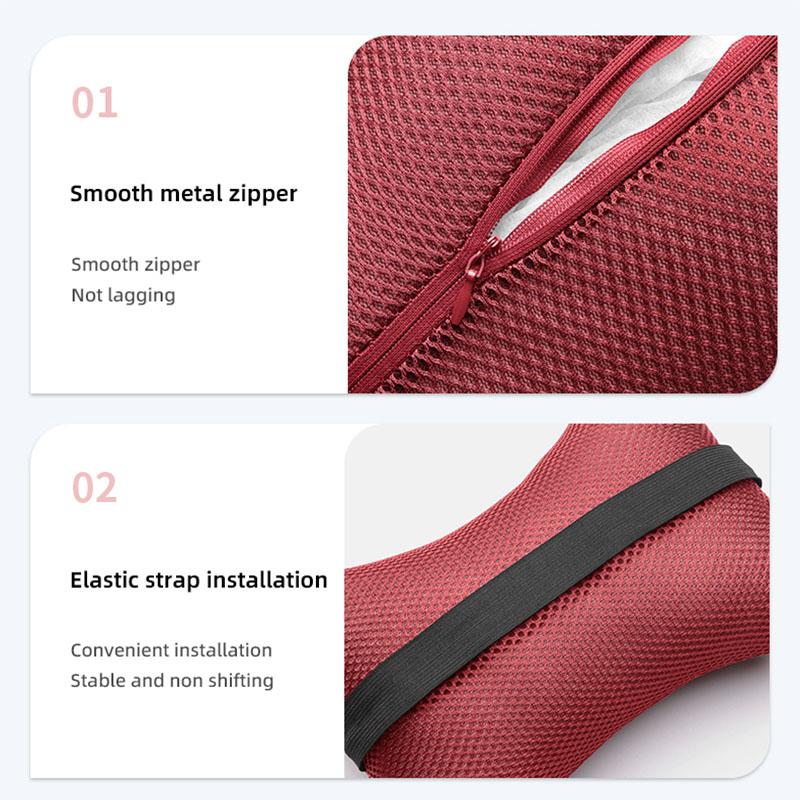 Soie glacée Oreiller de soutien lombaire pour appui-tête de voiture Coussin souple pour KIA K5 K9 RIO Sorento Ceed EV6 Sportage Carnival Stinger Forte Niro