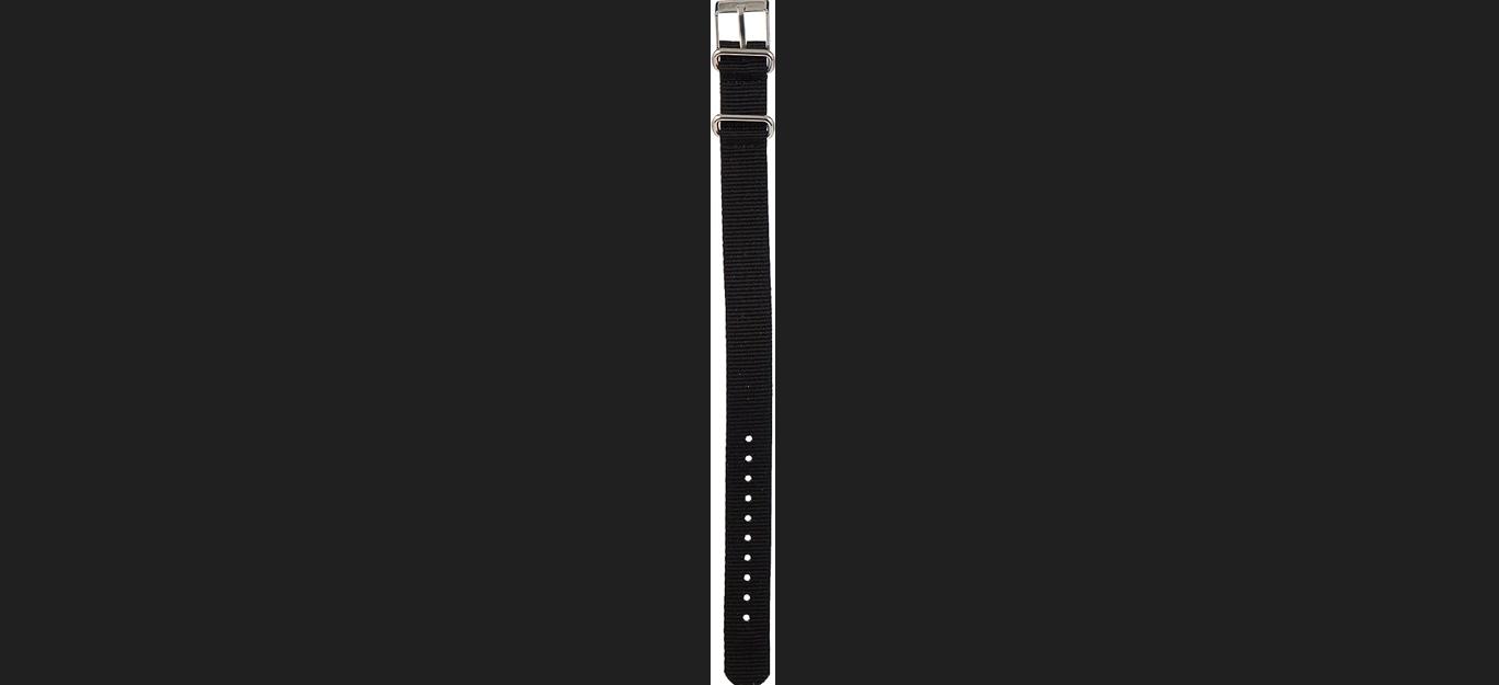 

Женские часы Timex Single Layer 16mm Slip Through Strap Black