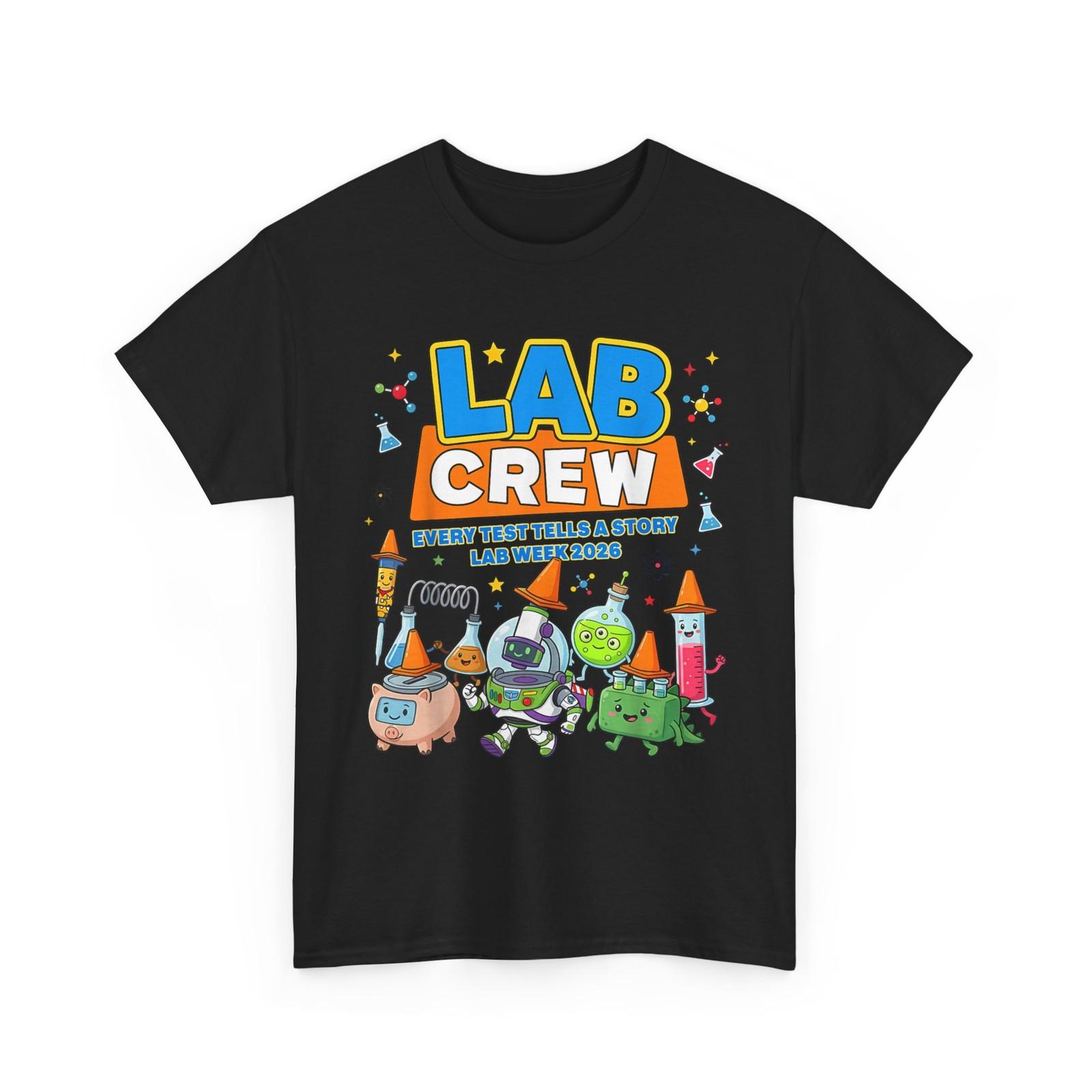 Lab Crew Lab Week 2026 Shirt, Medical Laboratory Technician Men Shirt XL