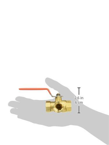 SANEI V630-13 T-Type Switching Ball Valve, Water Flow Switching, Nominal 13mm