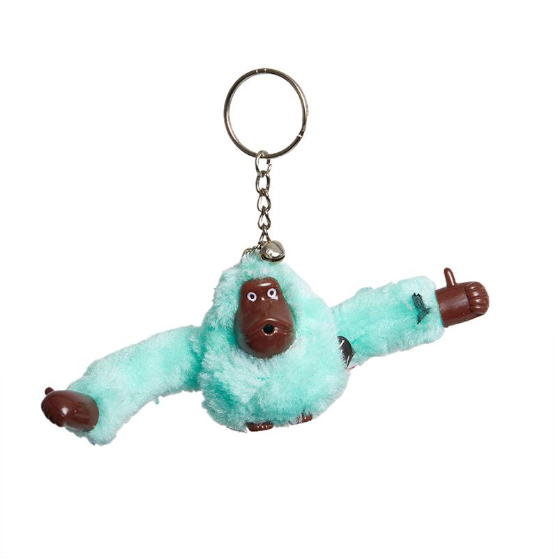 Portachiavi per auto Gorilla in peluche a braccio lungo