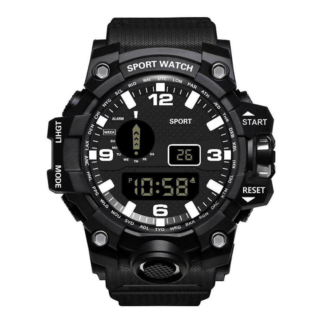 Men's LED Digital Watch Men Sport Watches Fitness Electronic Watch Sports Watches for Outdoor Sports Outdoors Sports Running