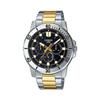 [Cio] MTP-VD300SG-1E Standard Analog Men's Two-Tone Metal Watch