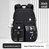 Girls' Trendy Lightweight Backpack: Spine-Protective, Double Shoulder Design for Grades 3-6