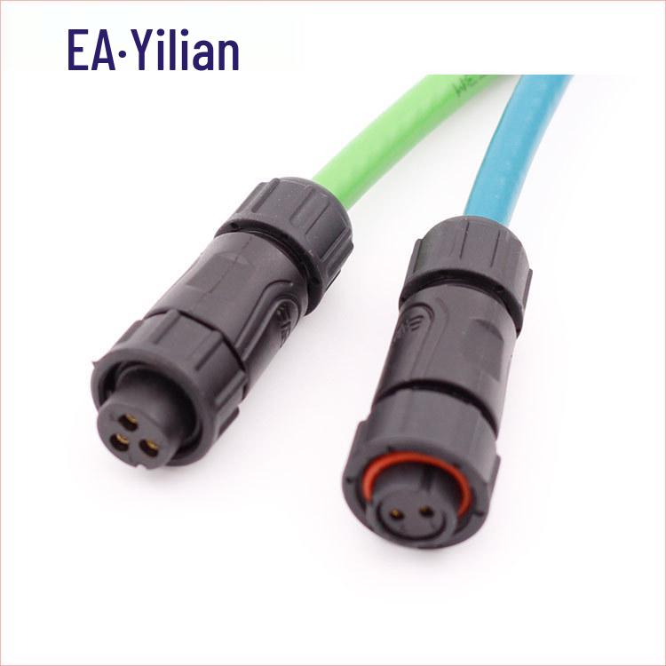 Waterproof Aviation Connector: 2/3/4 Pin Male & Female Plug for LED, Power, Security