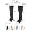Bumbee Compression Socks Maternity Ladies Night Use S/M L/XL Size X 4 Colors Open Toe Sleeping Postpartum Silk Long Breathable
