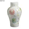 Colorful Flower Patterns Ceramic Vase Potted Plant Table Decoration Flowers Arrangement Floral Vases Room Aesthetic Decor