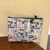 Cute Cartoon Camera Sanrio Hello Kitty Handbag Portable Large Capacity Makeup Bag Kawaii Kt Cat Anime Periphery Storage Bag