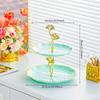 Elegant Multi-Layer Snack & Fruit Plate for Living Room or Coffee Table