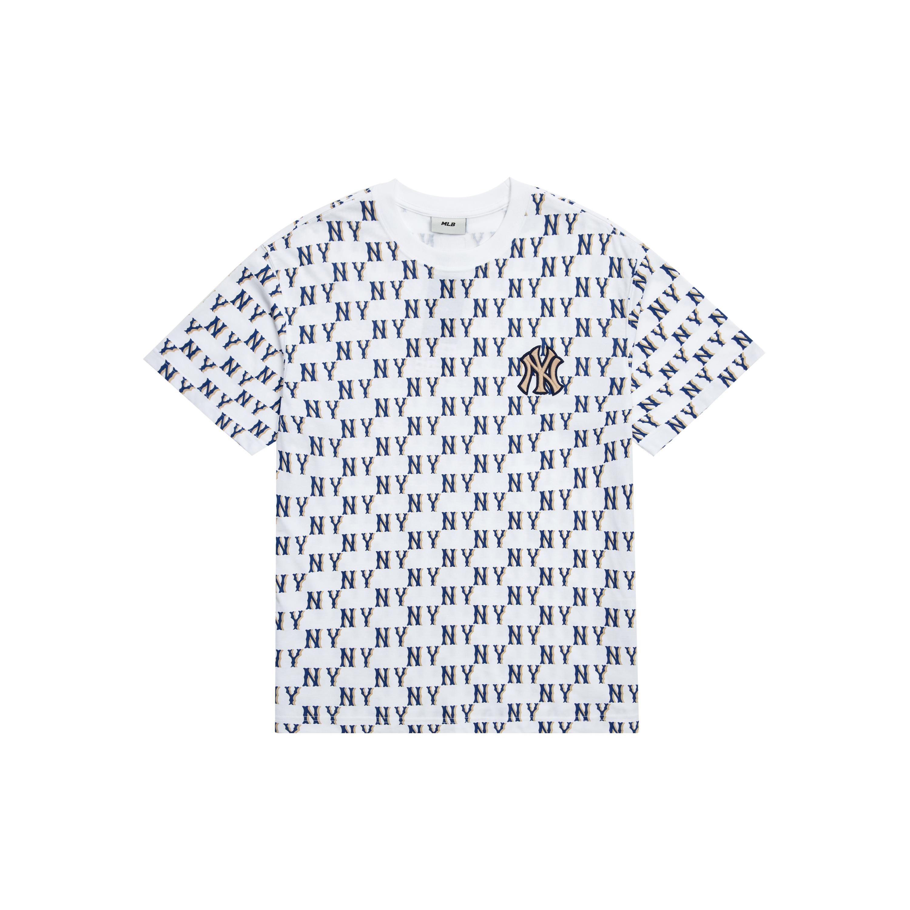 MLB Set-in Sleeve T-Shirt Unisex White 3ATSM1133-50WHS XXL