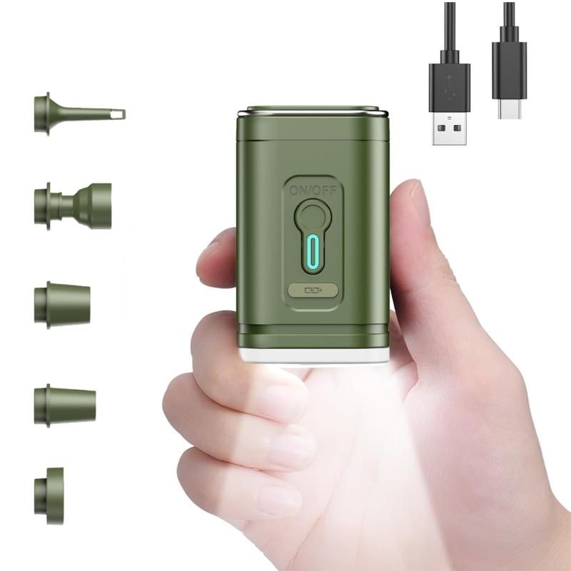 Rechargeable Electric Pumps for Inflatables Portable Air Pumps Inflate Deflate for Air Mattress Vacuum Storage Bags