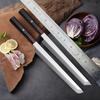 Sashimi Knife Single-Edged Blade 10Cr15MoV Steel Chef Cleaver Fish Cutter Meat Ham Sushi Japanese Kitchen Knife Cooking Tools