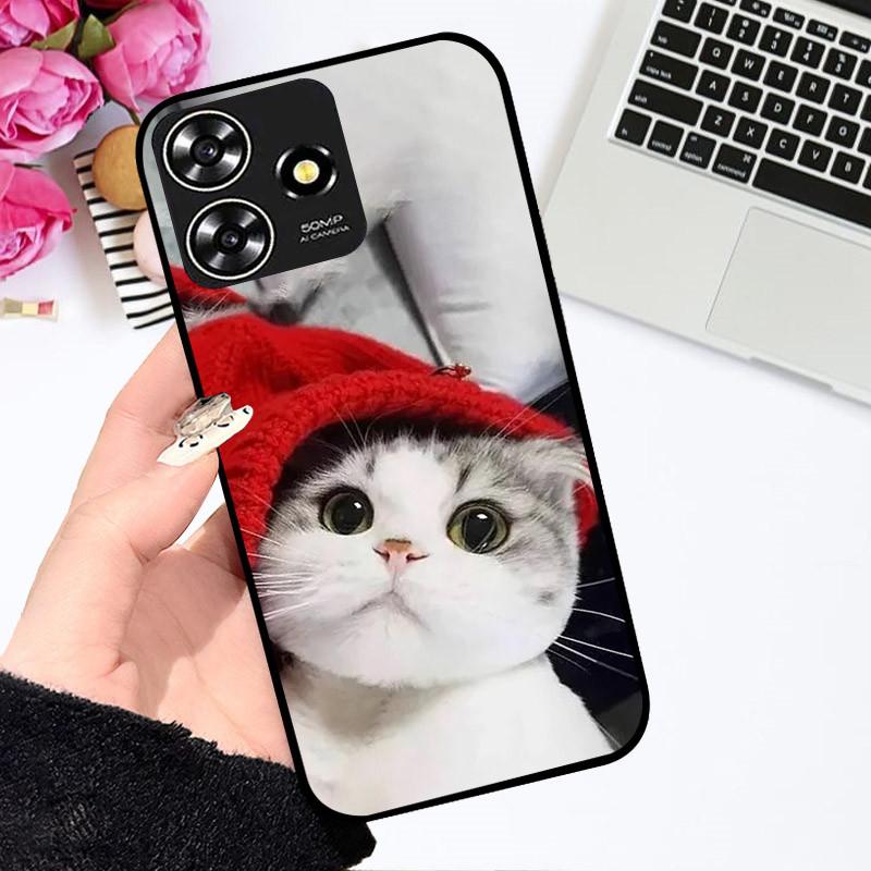 Etui Dla ZTE Blade V50 Smart Uroczy Astronauta Modne Odporne Na Wstrząsy Miękki Zderzak Dla ZTE V50 Wzór 4G Etui Dla ZTE Axon 50 Lite