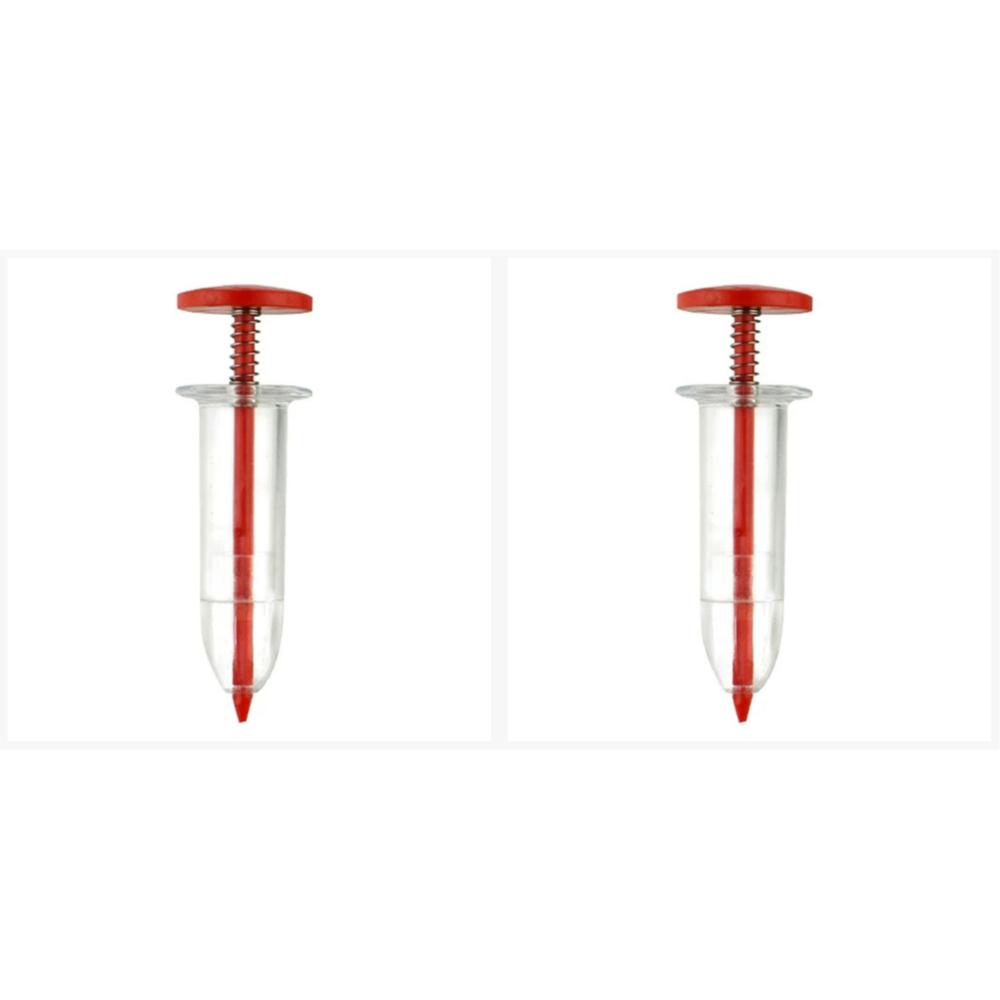 Syringe Seeder Mini Sowing Seed Dispenser Plastic Manual Sower Seed Spreader Handheld Seed Planter Plant Seed Sower for Garden