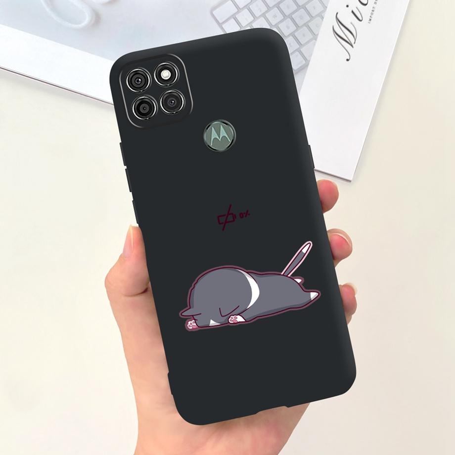 For Motorola Moto G9 Power G9 Play G9 Plus Case Black Liquid Silicone Bumper Soft TPU Marble Space Man Dragon Capa Coque Fundas
