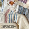 Boneless Female Loose Pile Socks, Cotton Socks, Cute Cartoon Dot Yarn, Sweat-absorbing Mid-calf Socks