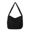 Autumn and Winter 2025 New Shoulder Bag Women's Cloud Folds Casual Personality Large Capacity Cotton Bag Messenger Bag Commuting