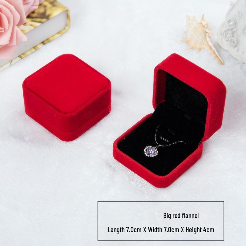High-End Korean Jewelry Gift Box: Ring, Pendant, Necklace, Earring, Bracelet Packaging
