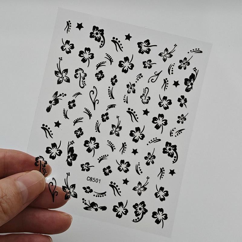 1pc Ocean Nail Art Stickers 5D Summer Starfish Seashell Nail Decals Decoration Y2K Embossed Nail Art Supplies Manicure Slider