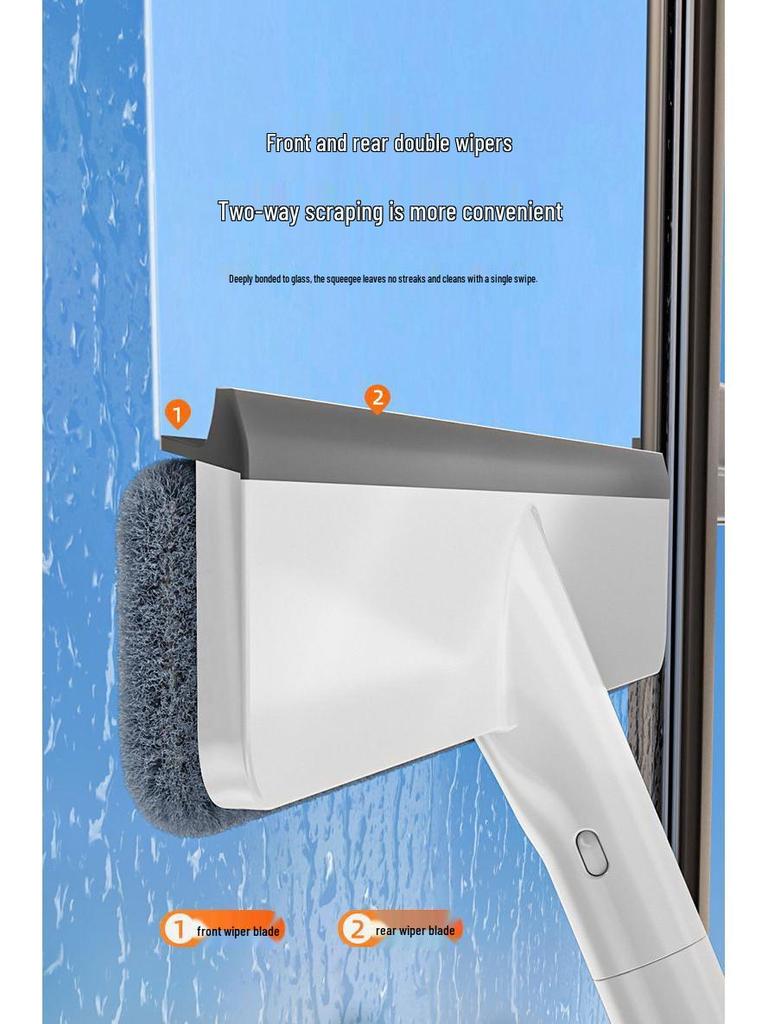 New Single-Sided Glass Cleaning Tool with Water Spray for Windows