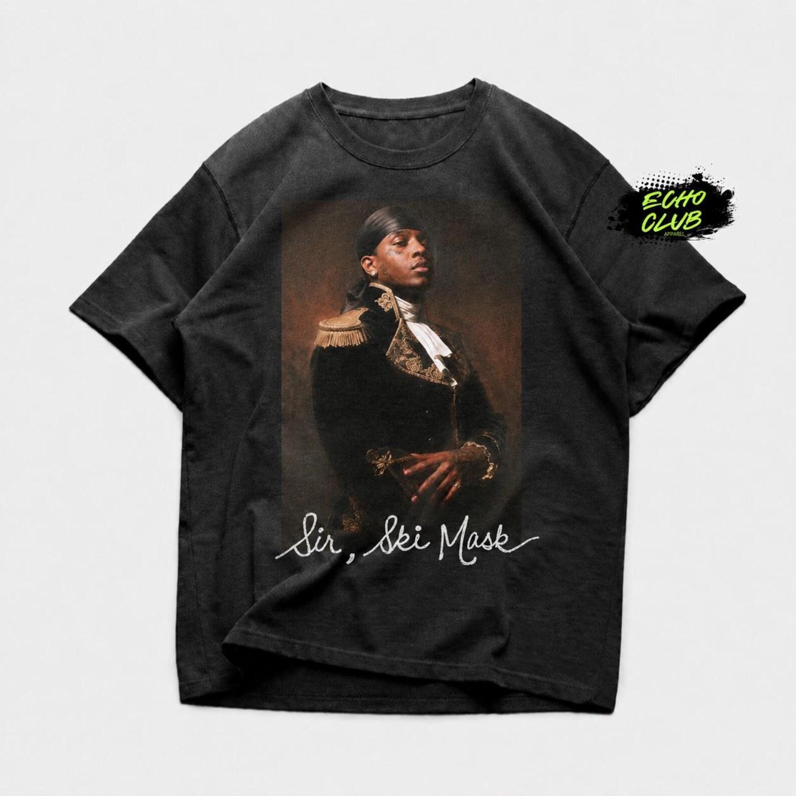 Sir Ski Mask Rap T shirt, Vintage Soundcloud Era Streetwear Apparel S