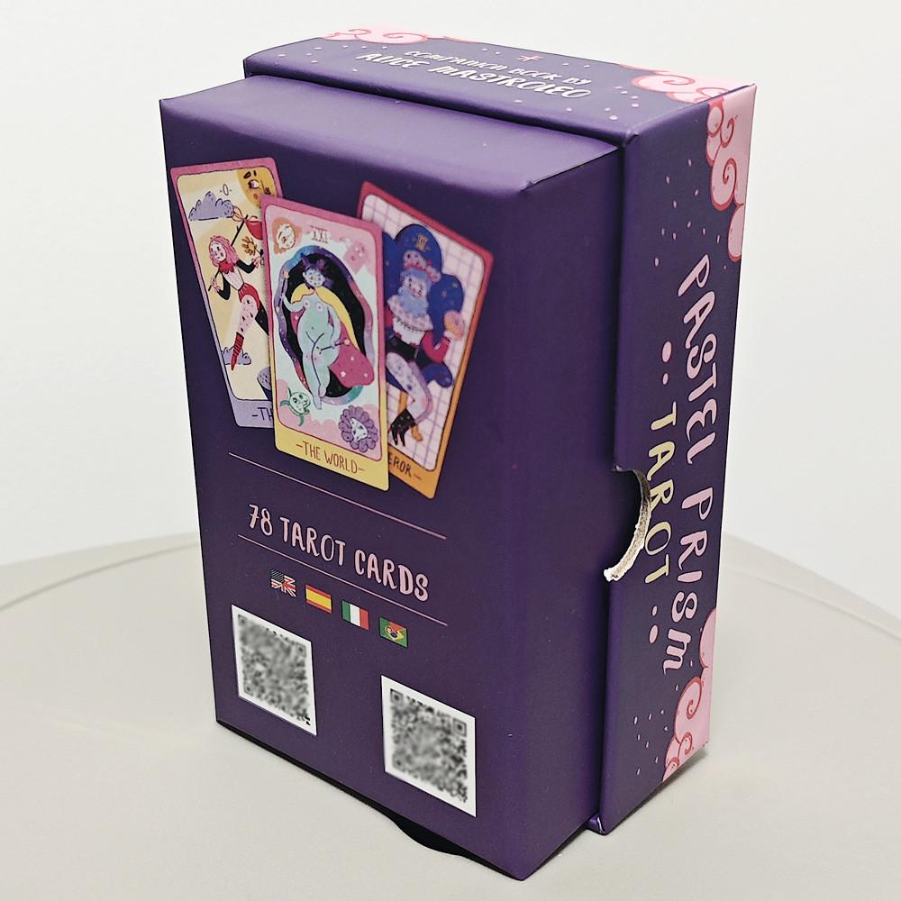 Tarot Kartenspiel 78 Karten Set Mit Texturierter Oberfläche Für Spirituelle Praxis