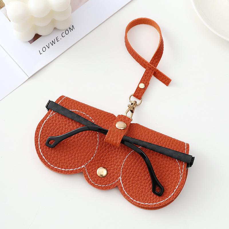 Przenośne Skórzane Etui na Okulary Przeciwsłoneczne i Okulary - Letnia Moda Podróżna
