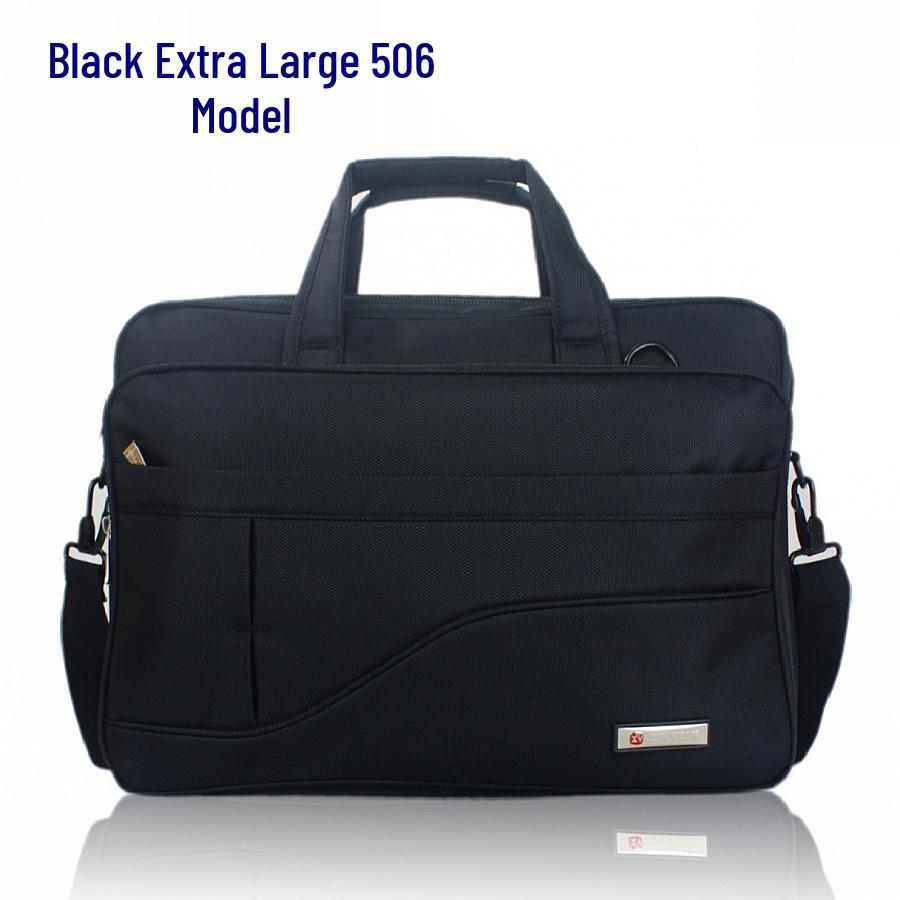 Extra Large Men's Oxford Cloth Travel Laptop and Business Shoulder Bag