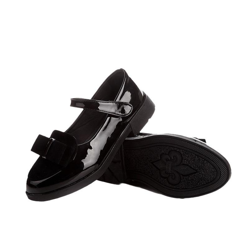 Bailarinas para Niñas Zapatos de Princesa para Niños con Lazo Dulces Mary Janes para Niños Elegante Clásico Estilo Británico Moda