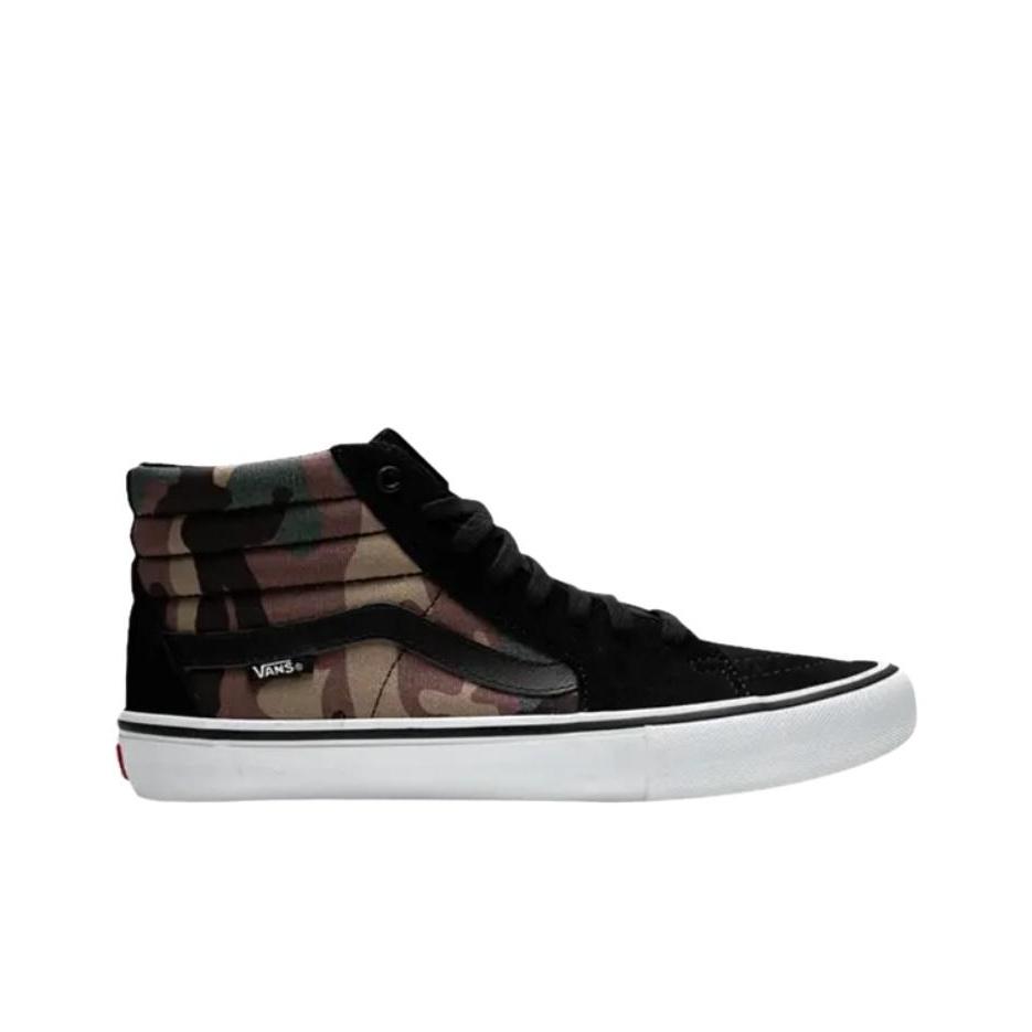 Vans Sk8-Hi Pro Camo Unisex Sneakers Black White VN000VHGAT4
