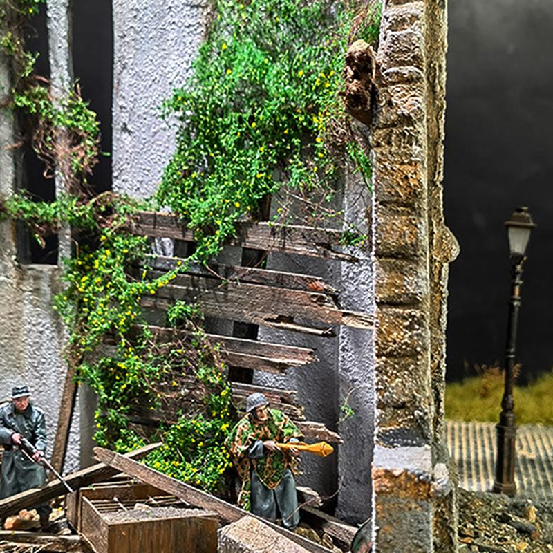 Simulation Miniaturranken 1:35-1:100 Militärszene Materialien Spielzeug Für DIY Modellbau/Architektur Gebäude/Diorama 1 Box
