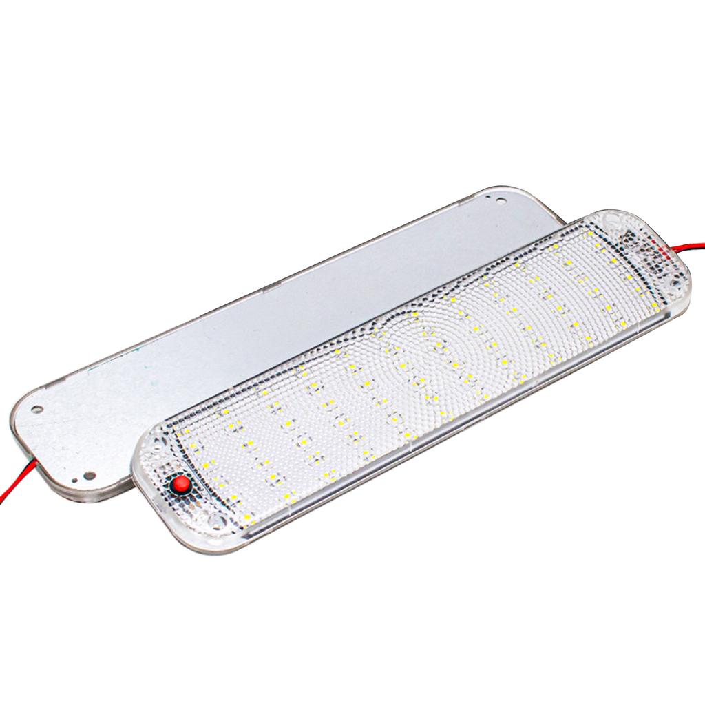 72 LED Panel Light Car Interior Reading Lamp High Brightness Cabin Lights for Truck RV Boats Camper Lights 12V-80V