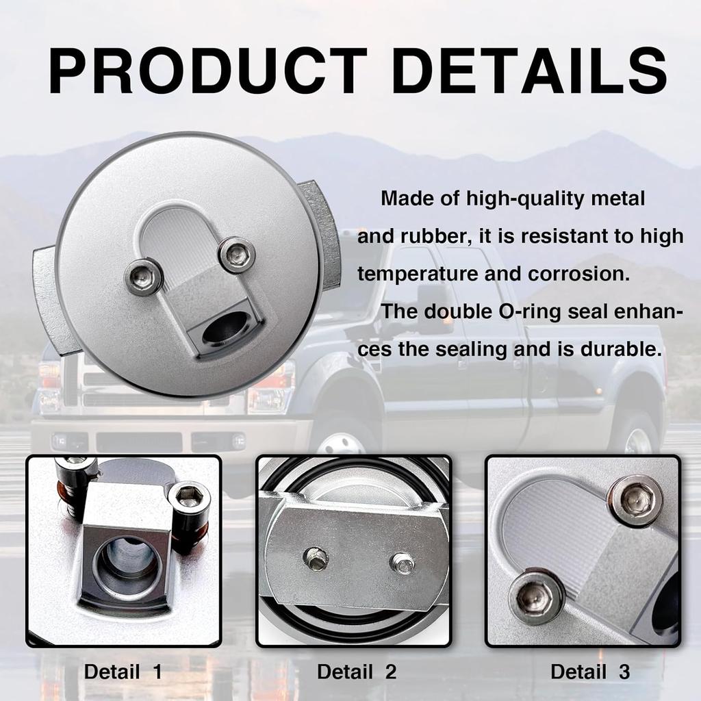 F4TZ-6751-A Dipstick Adapter Repair Kit Fit for Ford 7.3L Powerstroke F250 F350 F450 F550 1994-2003 Excursion 2000-2003 Van E250 E350 1995-2003 OE