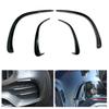 4pcs/Set Black Car Front Rear Bumper Fog Light Eyebrow Eyelid Cover Trim ABS Fit for Mercedes Benz GLE W167 V167