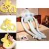 Stretchable Flower And Star Plush Pillow For Home And Bed