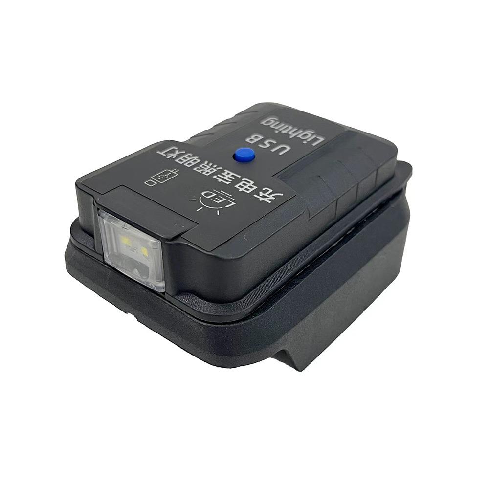 USB nabíjení USB baterie Invertor LED světlo Konvertor lithiové baterie pro baterii Makita 18V