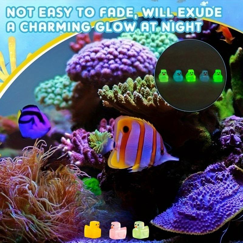 50Pc Mini Resin Square Little Yellow Duck Diy Decoration Accessories Moss Fish Tank Landscape Aquarium Room Decor Gifts