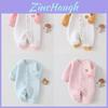 Baby Winter Three Layer Snowsuit With Cotton Padding For Newborns And Infants