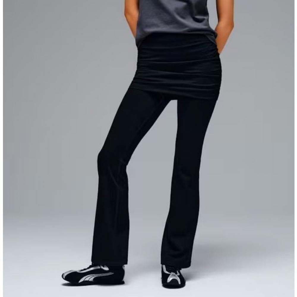 Puma Women High Waist Knit Pants Op L