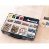 Iris Ohyama Tool Box Accessory Storage Case Transparent Box Parts Separator PS-330 Gray