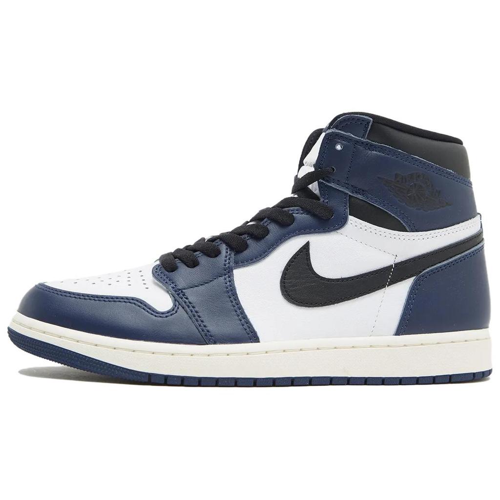 Air Jordan 1 Retro High OG Midnight Navy Men Sneakers Blue Black White DZ5485-401