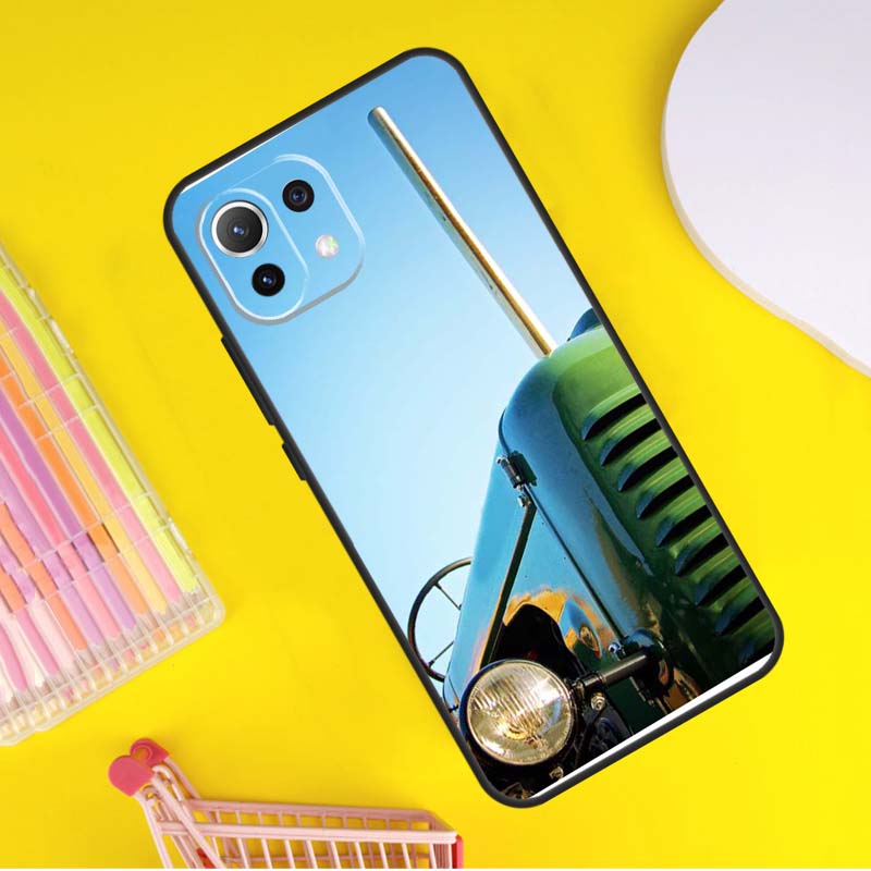 Farm Vehicle Tractor Cover For Xiaomi 14T Pro 11T 12T 13T 13 14 Ultra POCO X7 Pro X3 X5 F3 F5 F6 M6 X6 Pro Case