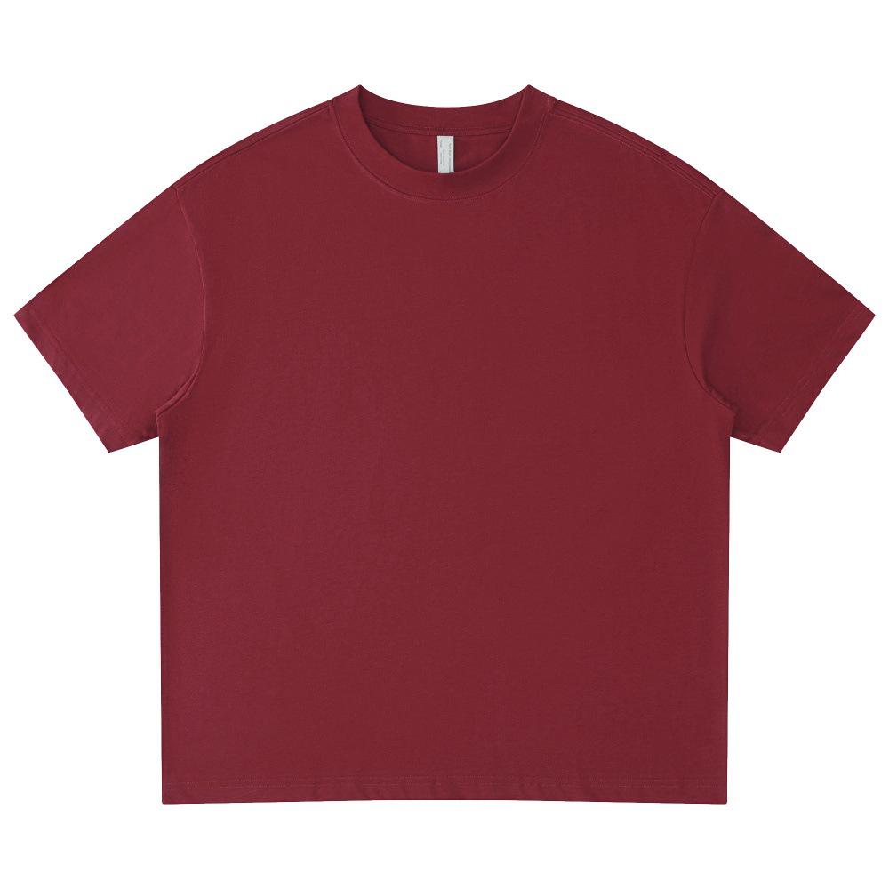 LVLV American Brand Trendy 275g Pure Cotton Loose T-shirt and Sports Shorts Set for Men, Women, and Kids.
