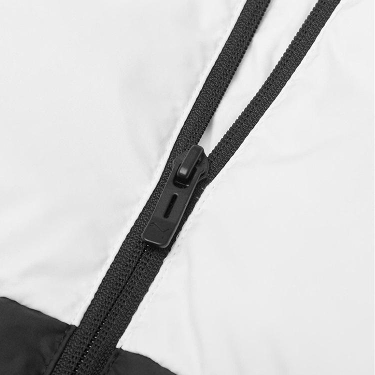 Puma Colorblock Logo Print Hooded Down Jacket Men Outerwear Black White 848172-01