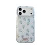 Luanjin IMD Full-Screen Floral Case for iPhone 17 Pro / 15 Pro Max / 16 PM