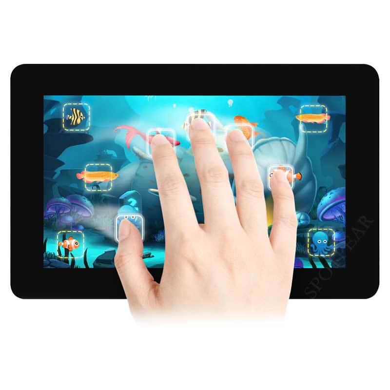 Raspberry Pi 7" DSIMIPI LCD Display 720x1280 with ESP32-P4 Compatibility