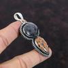 Picasso Jasper Pendant Bauxite Pendant 925 Sterling Silver Pendant Gemstone Handmade Jewelry Vintage Pendant Gift For Women Designer Jewelry